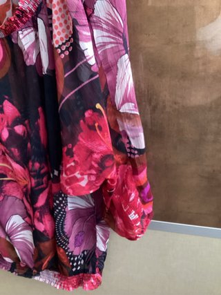 Blusa Desigual manga 3/4 talla única