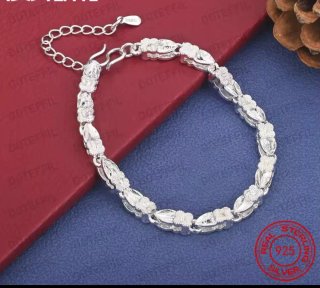 Pulsera Plata Ley 925