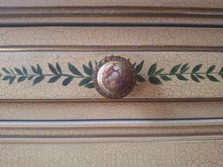 Aparador vintage estilo veneciano pintado