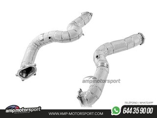 DOWNPIPES ALPHA COMPETITION PARA AUDI RS6 C7 / RS7 C7 2012-2019 - 4.0 TFSI - ANTITÉRMICO