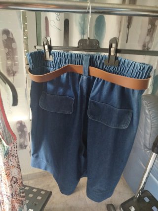 Falda pantalón algodón t/38-40