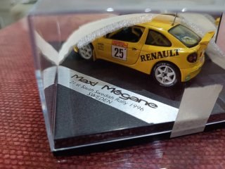 Renault Maxi Megane Rally Suecia 1996 1/43