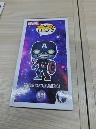 Funko Pop Marvel What If..? 941 Zombie Captain ame