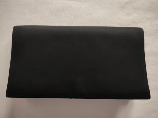 Lote 3 Bolsos y Cartera Piel Negra Vintage