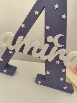 Letras Decorativas - Nombres personalizados 3D