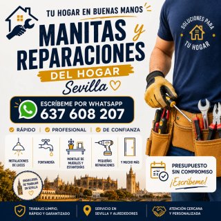 Manitas Sevilla. Reparaciones del hogar