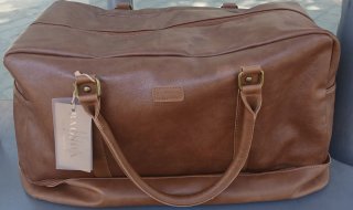 Bolso de viaje BAOSHA marrón