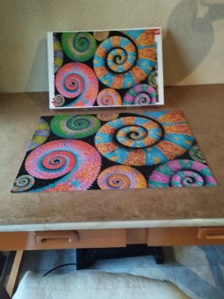 Lote de 4 Puzzles Clementoni 500 piezas