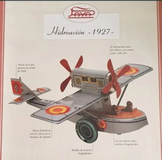 Replica di giocattoli Payá del 1927