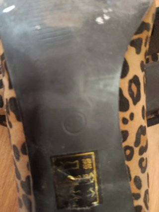 Zapatos Remake Animal Print Talla 38