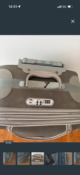Maleta B&J Gris
