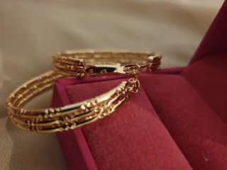Pendientes Aro Chapados en Oro Nuevos
