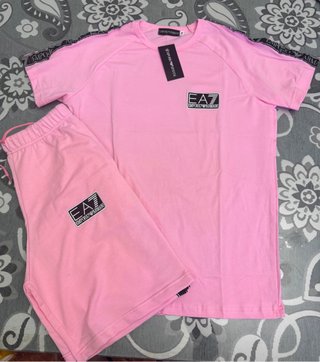 Conjunto EA7 Emporio Armani Rosa
