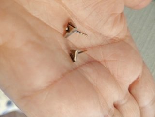 Orecchini Tischler Merano rari oro e argento