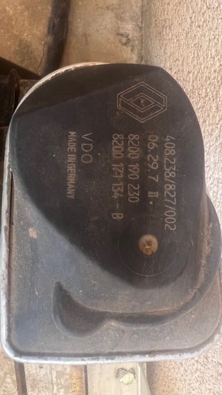 Cuerpo mariposa Renault k4m clio scenic laguna