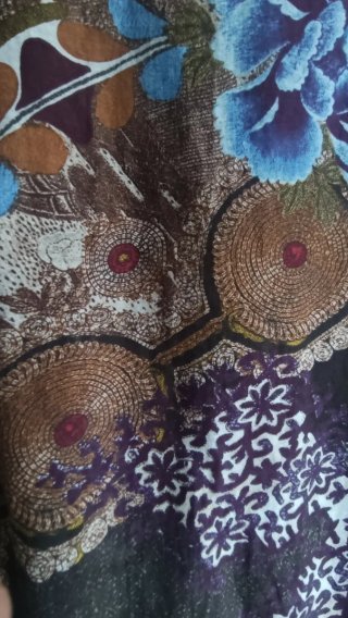 Camisa Paz Torres Seda Algodón Talla M