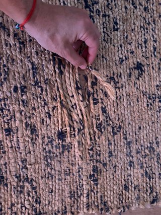 Alfombra Yute Ikea Melholt Beige/Marrón