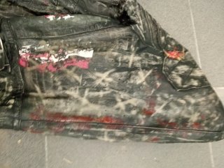 Cazadora Cuero Gótica Talla M