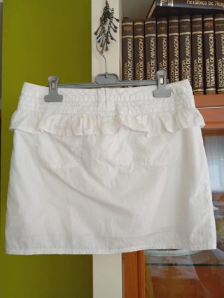 Falda Custo Barcelona Blanca