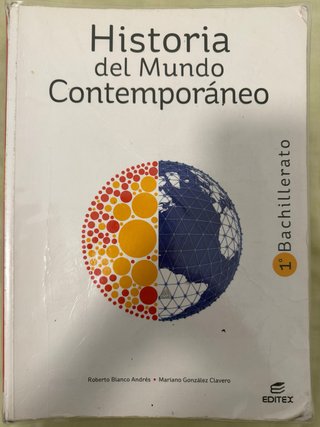 Historia del mundo contemporáneo 1° bachillerato