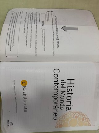 Historia del mundo contemporáneo 1° bachillerato