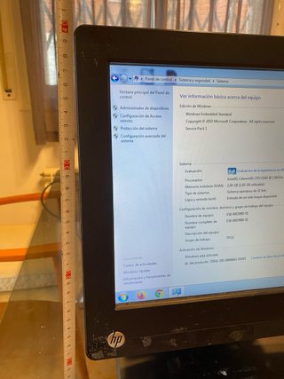 TPV PC Profesional HP RP7 Táctil