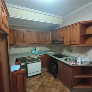 Muebles de cocina madera.