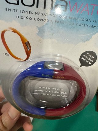 Lote 100 GomaWatch Pulseras Silicona Barça