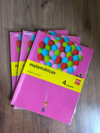 Matemáticas. 4 Primaria. Savia - Pack de 3 libros