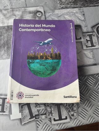 Libro de historia del mundo contemporáneo bachi