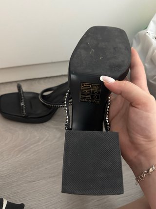 Sandalias Bossa Nova Tacón Brillantes Talla 39