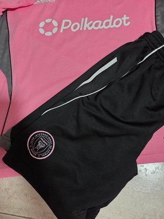 Conjunto Deportivo Adidas Miami Rosa y Negro