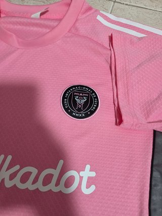 Conjunto Deportivo Adidas Miami Rosa y Negro