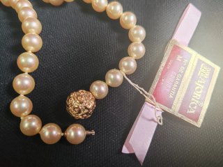Collar de perlas Majorica con colgante