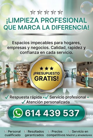 Limpieza de fin de obras