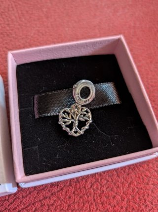 Pandora Charm Árbol Familiar Plata