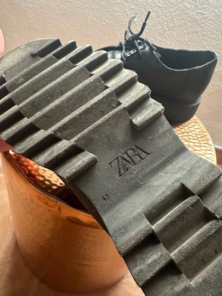 Zapatos Zara Piel Hombre Talla 43