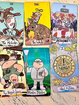 Tarot Gravity Falls