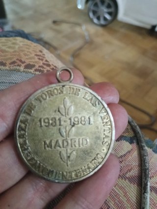 Medalla Plaza de Toros de las Ventas Madrid