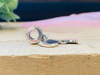 Charm Corazón España Toro y Sevillanas - Plata