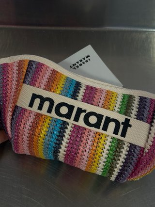 Neceser Isabel Marant rayas verano multicolor