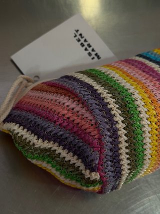 Neceser Isabel Marant rayas verano multicolor