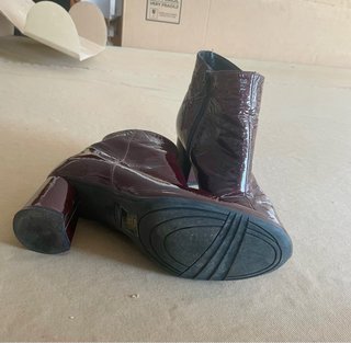 Botines charol burdeos Dansi talla 38