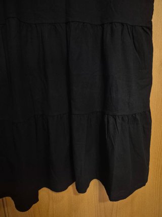 Vestido negro camisero talla M