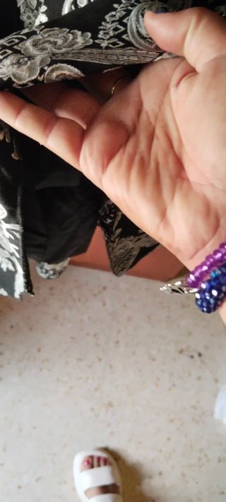 Vestido fiesta negro bordado T.38