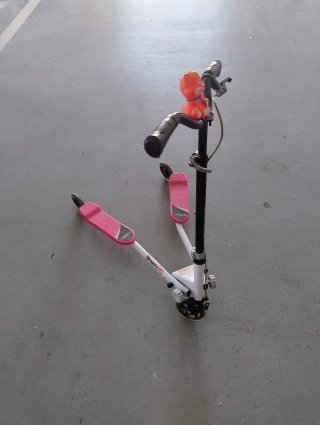 Patinete Torpedo 3 ruedas rosa