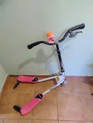 Patinete Torpedo 3 ruedas rosa