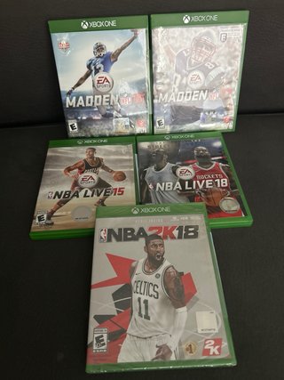 Videogiochi Xbox One EA Sports - NFL - NBA LIVE - NBA 2K