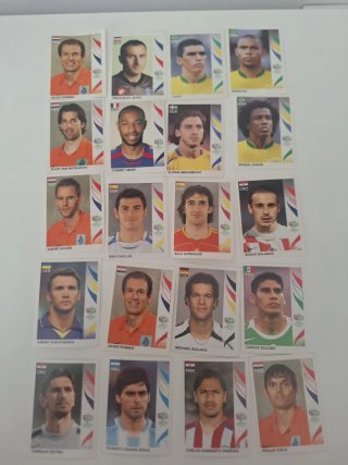 Lote 115 cromos Panini Mundial Alemania 2006