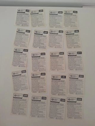 Lote 115 cromos Panini Mundial Alemania 2006